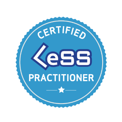 Badge LeSS practitioner